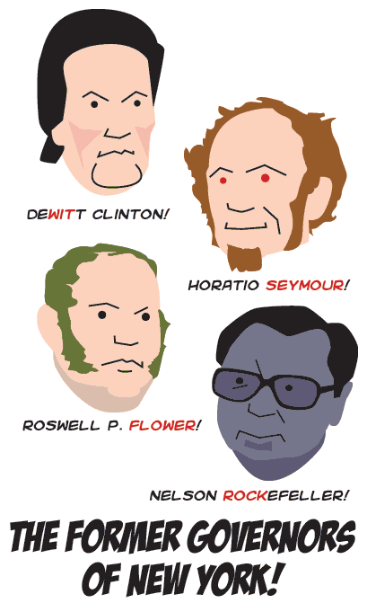 the former governors of New York
